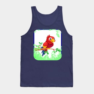 loro, amante de los loros, loro regalo, dueño de loro, loro gracioso, parrot, parrot lover, parrot gift, parrot owner, parrot funny Tank Top